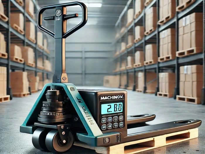 Cân xe nâng tay điện
